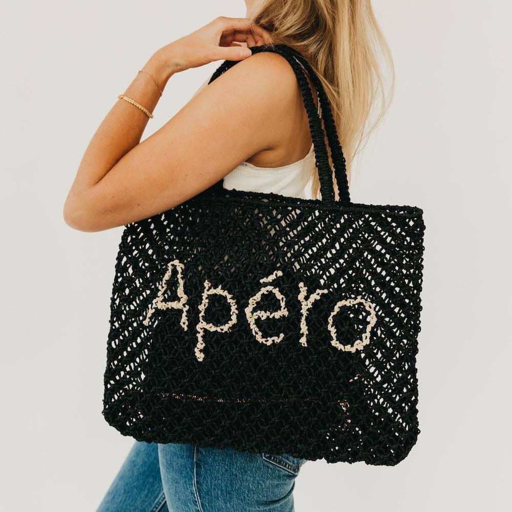 Sandbar Carryall Summer Tote – Black (Apéro) - Picture 4 of 4